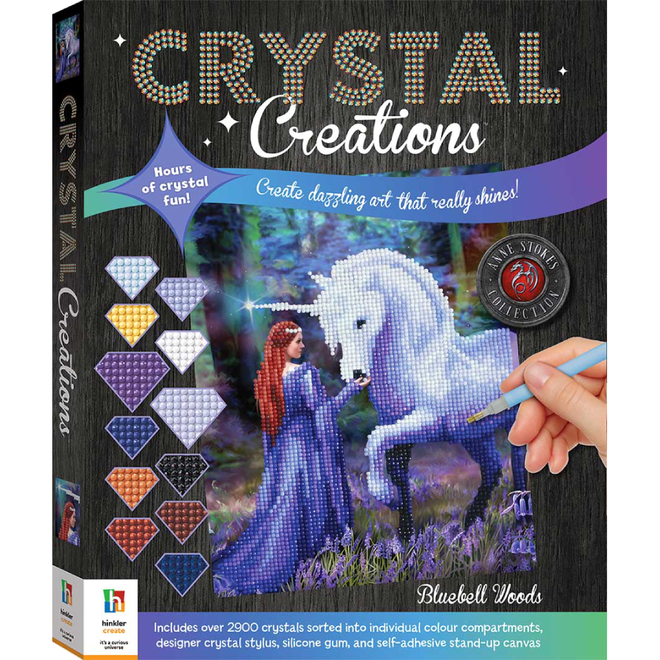 Crystal Creations Anne Stokes Bluebell Woods CuriousUniverse