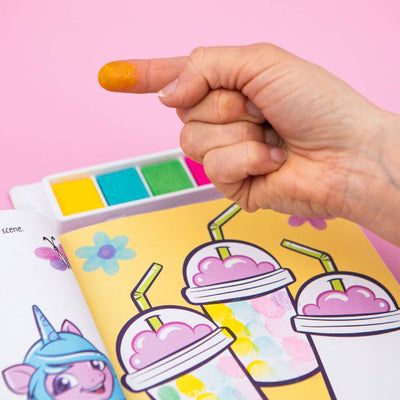 Finger Print Art: My Little Pony