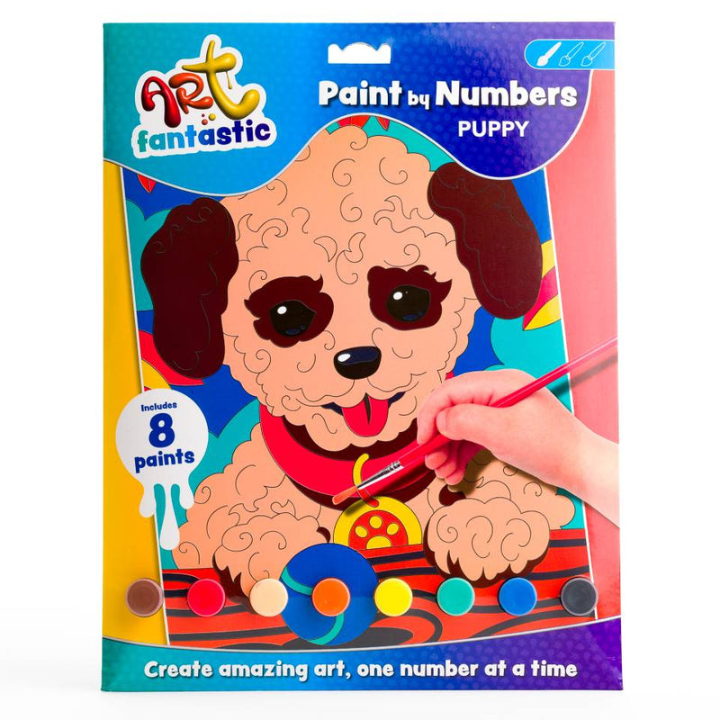 Art Fantastic Paint by Numbers: Puppy