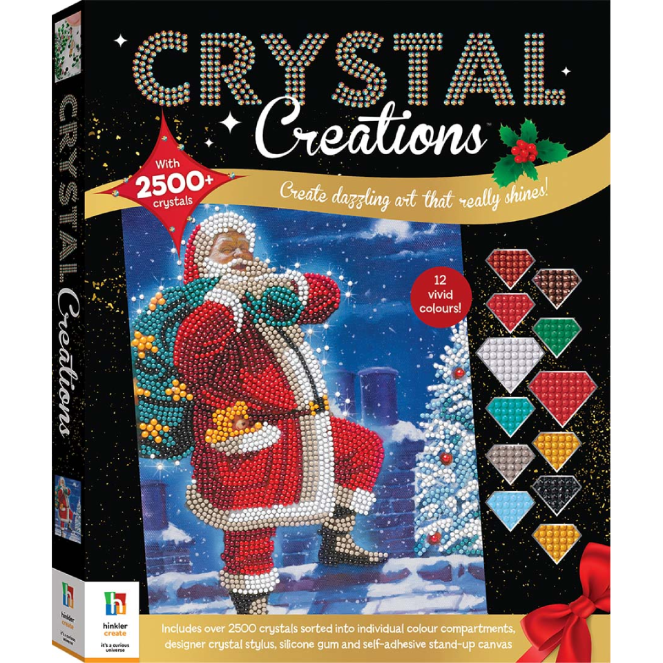 Crystal Creations Santa on the Rooftop CuriousUniverse