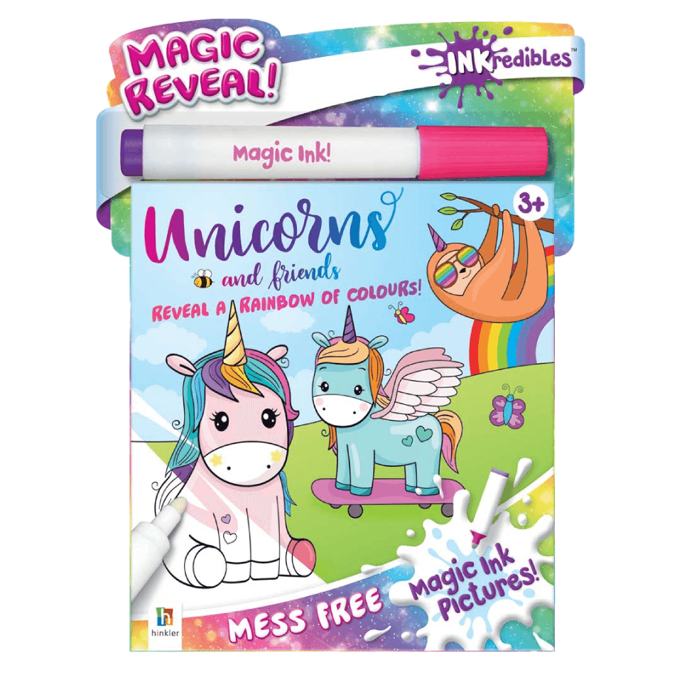 Inkredibles Magic Ink Unicorns and Friends CuriousUniverse