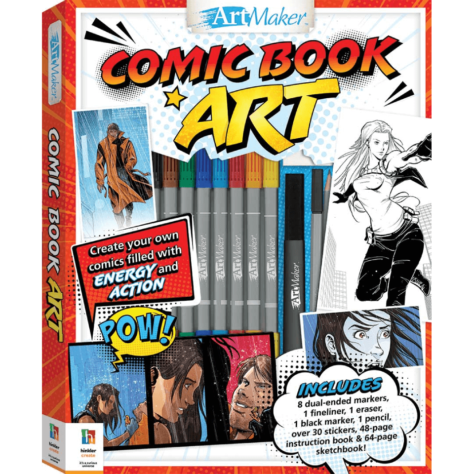 Art Maker Comic Book Art Kit CuriousUniverse