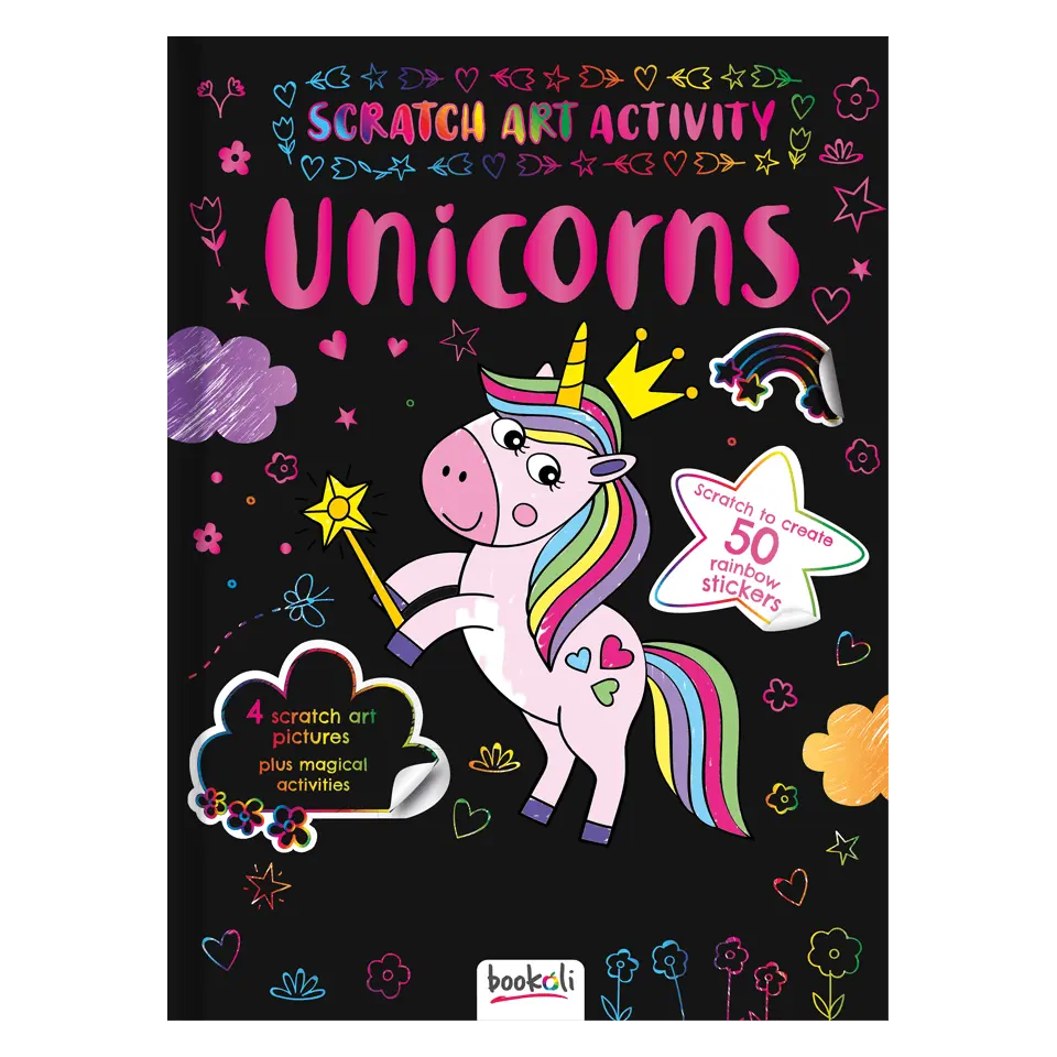 Scratch Art Activity Unicorns CuriousUniverse