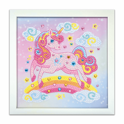 I Love Crystals Create Your Own Sparkly Unicorn Art