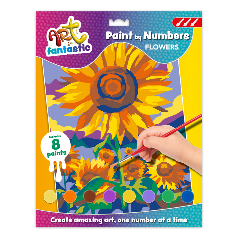 Art Fantastic Paint by Numbers: Flowers