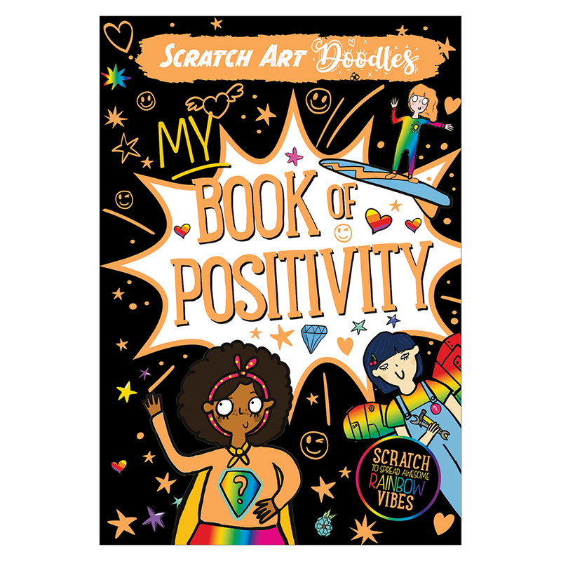 Scratch Art Doodles: My Book of Positivity