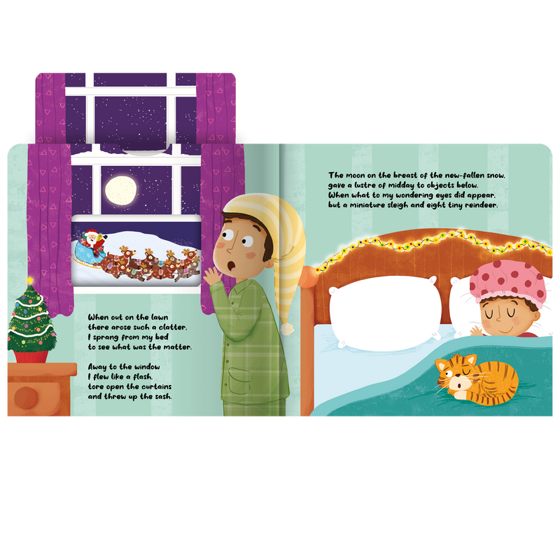 The Night Before Christmas: Push, Pull, Pop!
