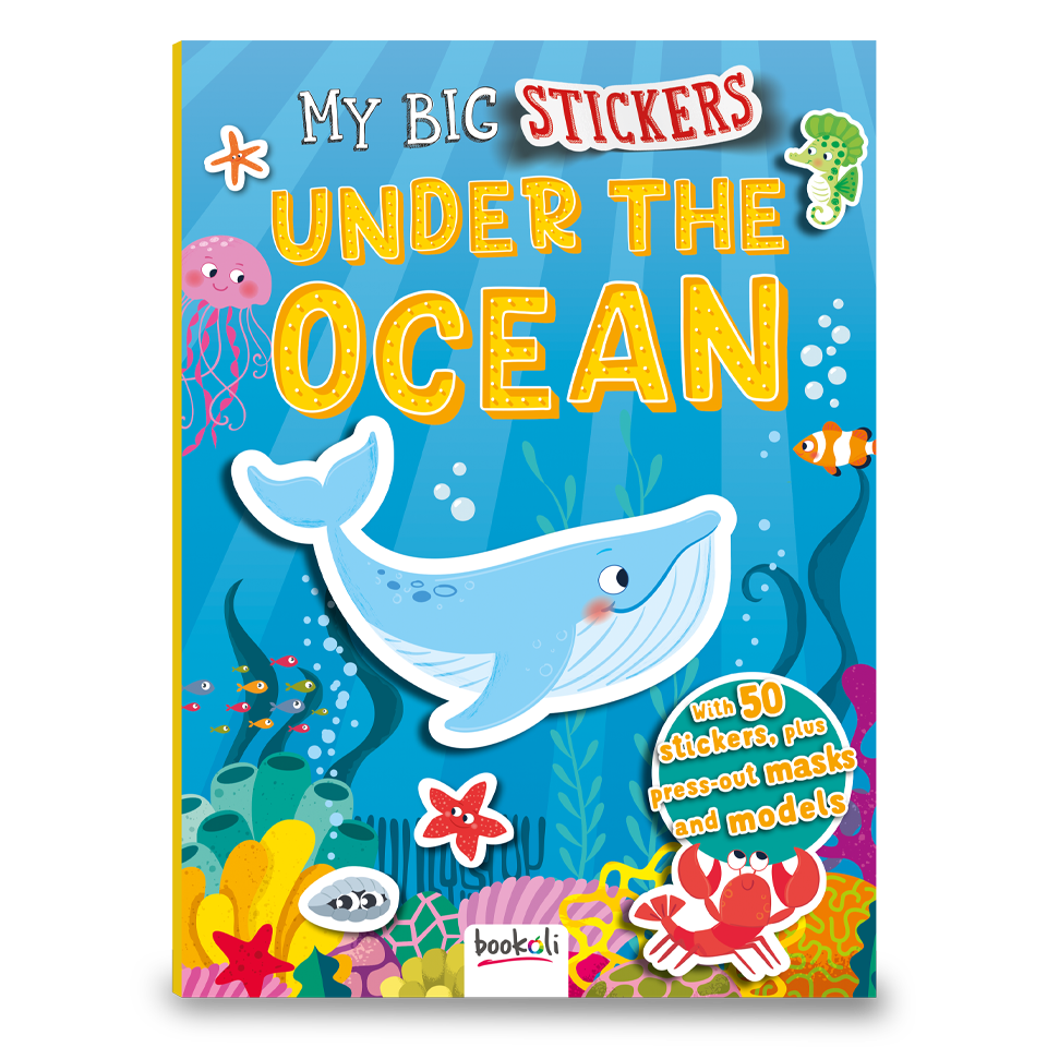 Under the Ocean stickers book
