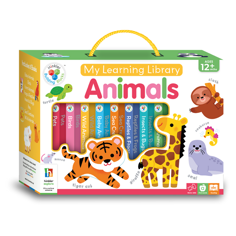 【60％OFF】 My Learning CuriousUniverse – Animals Library: 絵本・児童書
