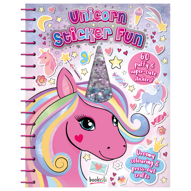 Unicorn Sticker Fun Activity Book