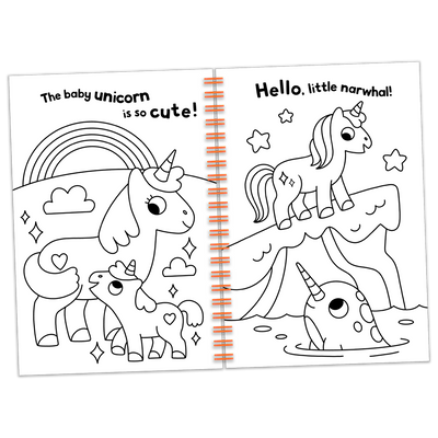 Shiny Mosaic Art Book: Unicorns