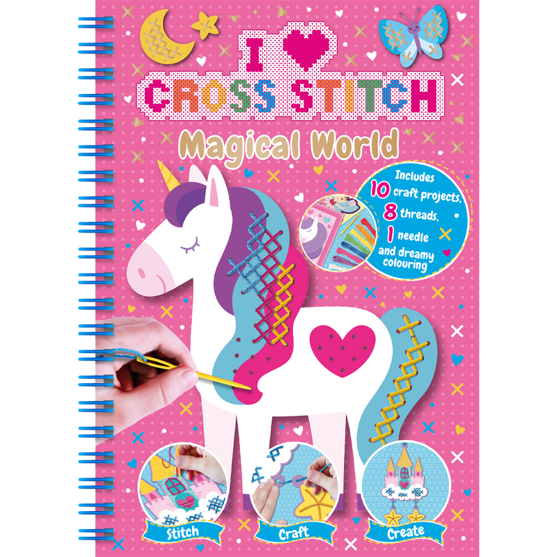 I Love Cross Stitch Book: Magical World