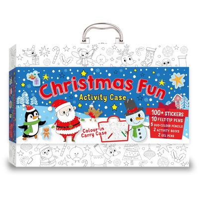 Colour-In Carry Case: Christmas Fun Activity Case