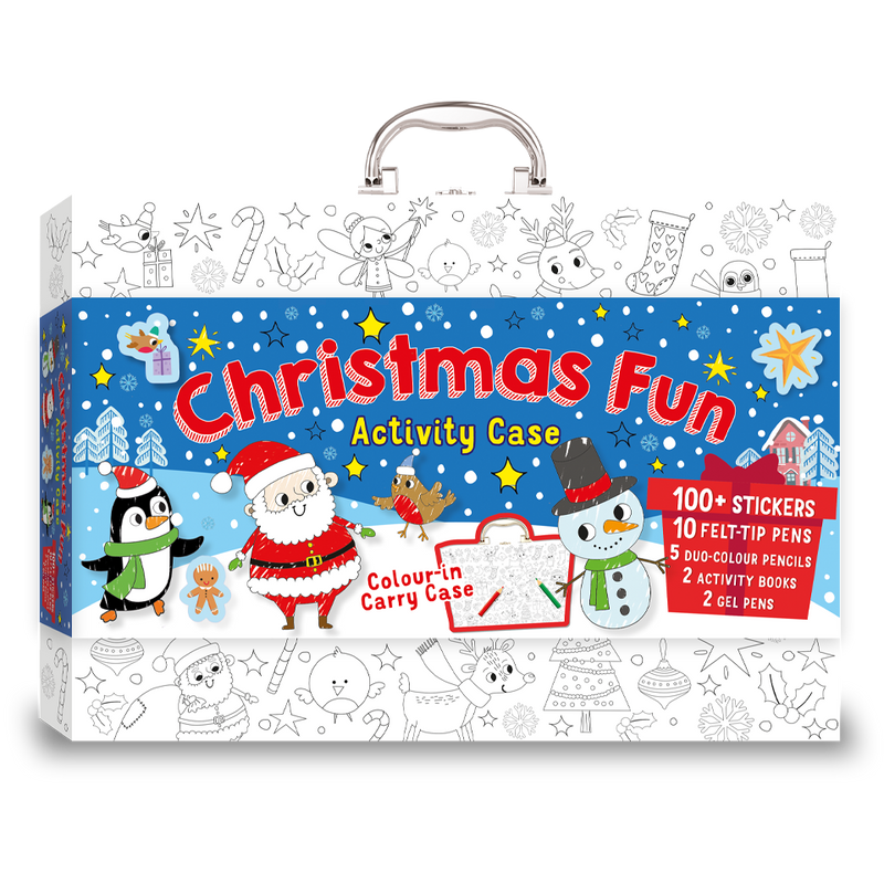 Colour-In Carry Case: Christmas Fun Activity Case