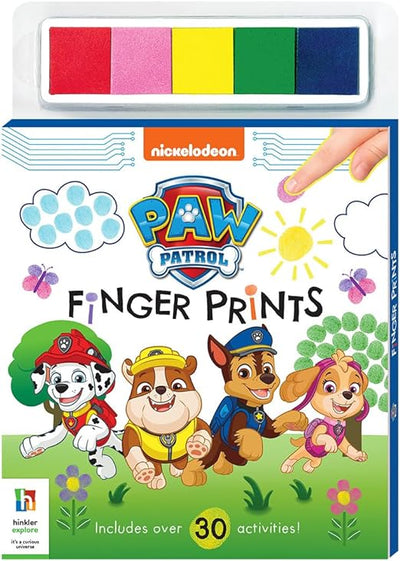 Finger Print Art: PAW Patrol