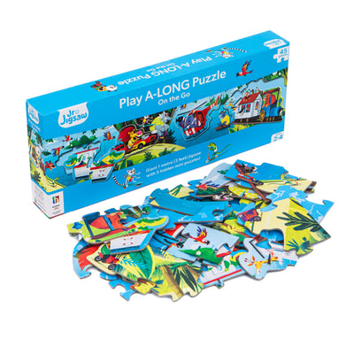 Junior Jigsaw Play A-Long Puzzle: On the Go