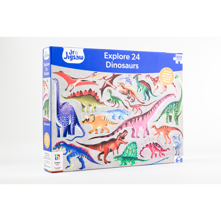 Junior Jigsaw Explore 24 Puzzle Dinosaurs CuriousUniverse