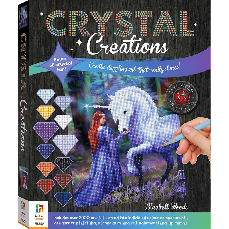 Crystal Creations: Anne Stokes Bluebell Woods – CuriousUniverse