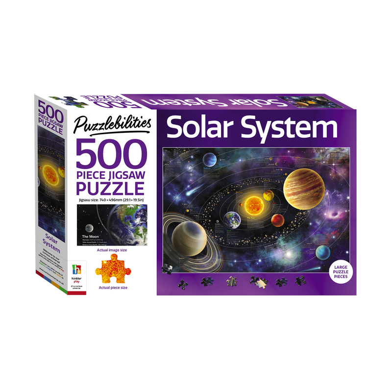 Puzzlebilities Solar System 500-Piece Jigsaw