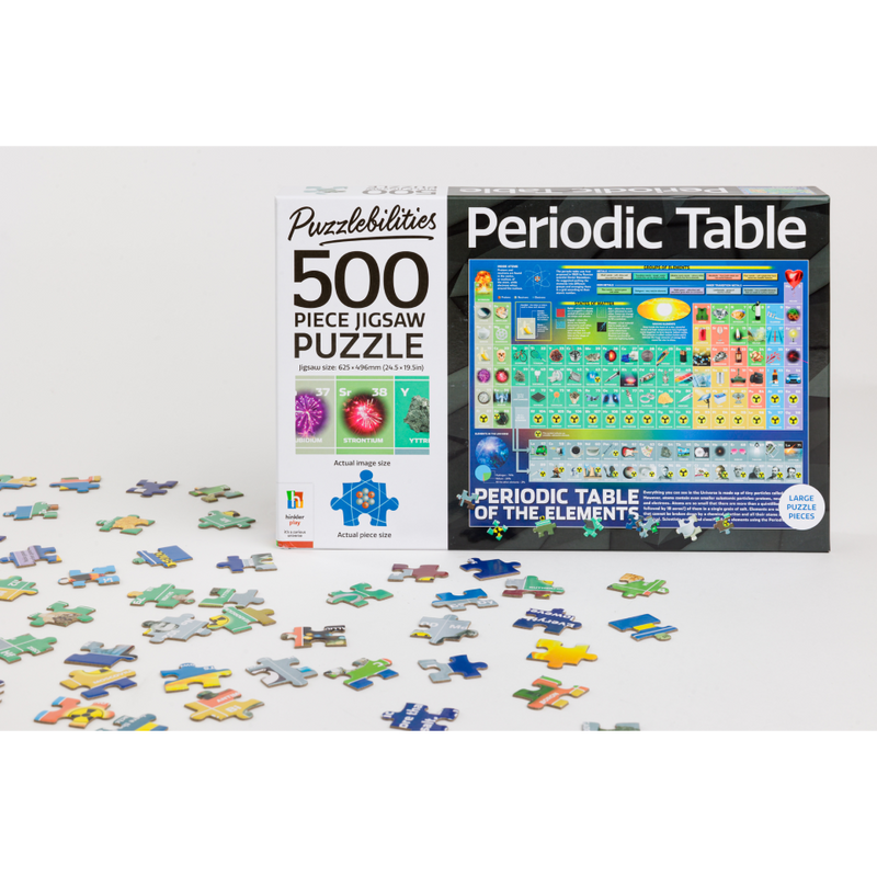 Puzzlebilities Periodic Table 500-Piece Jigsaw