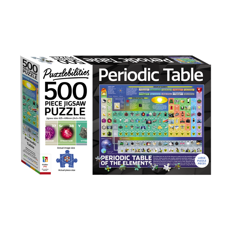 Puzzlebilities Periodic Table 500-Piece Jigsaw