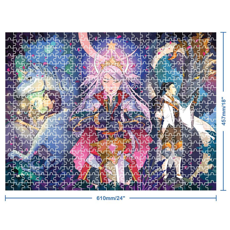 Mindbogglers Artisan 500-Piece Jigsaw: Myth and Manga by Felia Hanakata