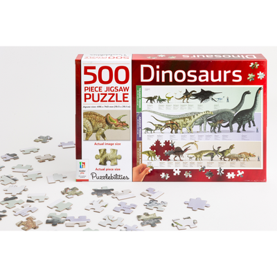 Puzzlebilities Dinosaurs 500-Piece Jigsaw