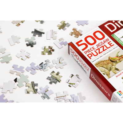 Puzzlebilities Dinosaurs 500-Piece Jigsaw