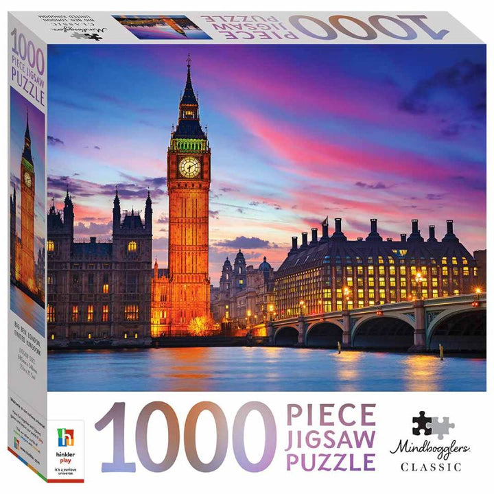 ファンタジー ジグソーパズル ビッグベン Mindbogglers 1000-Piece Jigsaw: Big Ben, London, UK – CuriousUniverse