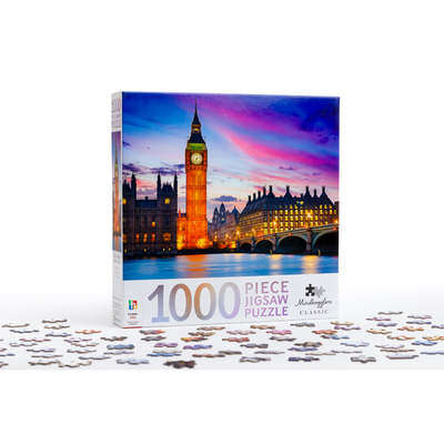 Mindbogglers 1000-Piece Jigsaw: Big Ben, London, UK