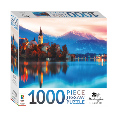 Mindbogglers 1000-Piece Jigsaw: Lake Bled, Slovenia