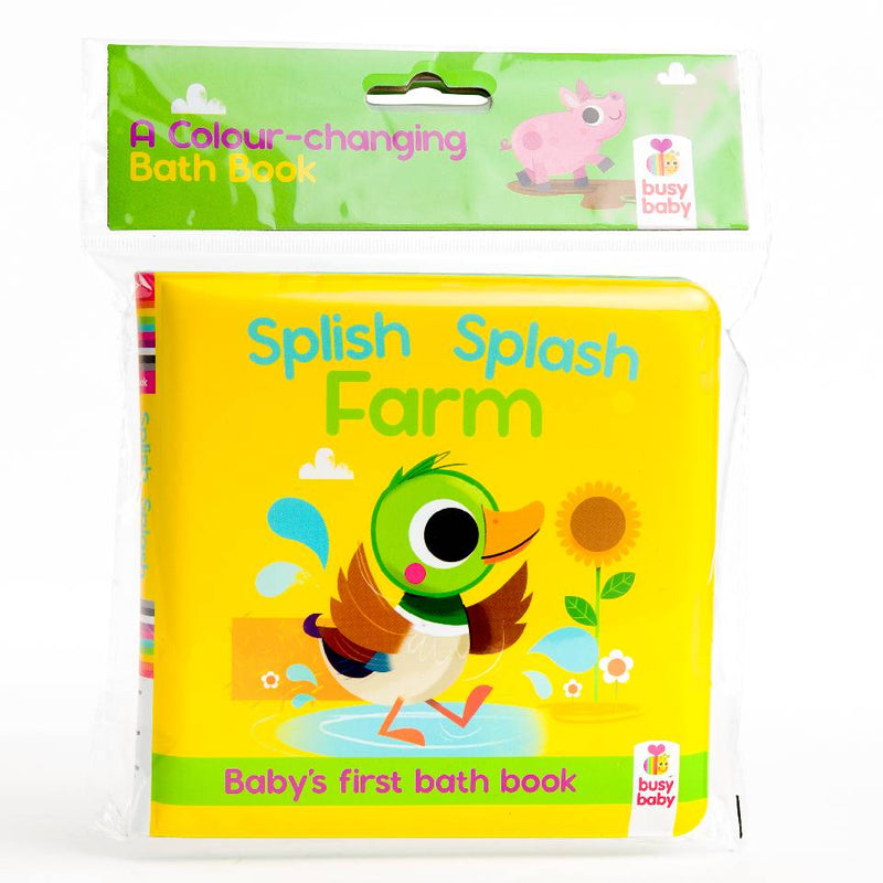 Colour-Changing Bath Book: Splish, Splash Farm