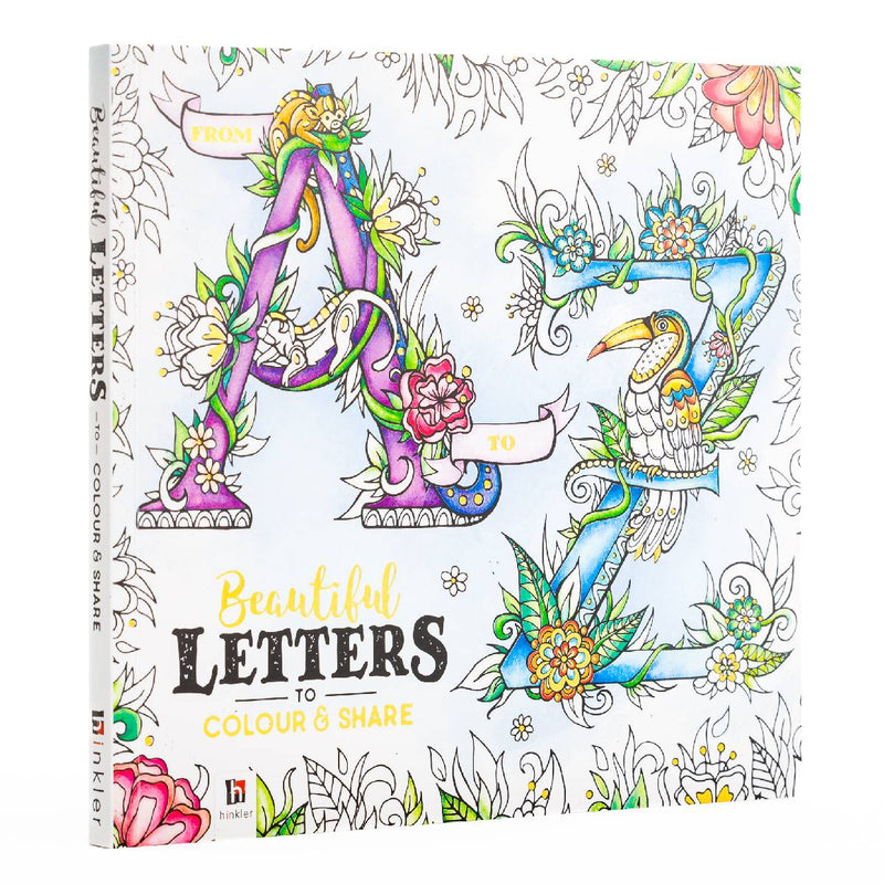From A to Z Beautiful Letters to Colour and Share