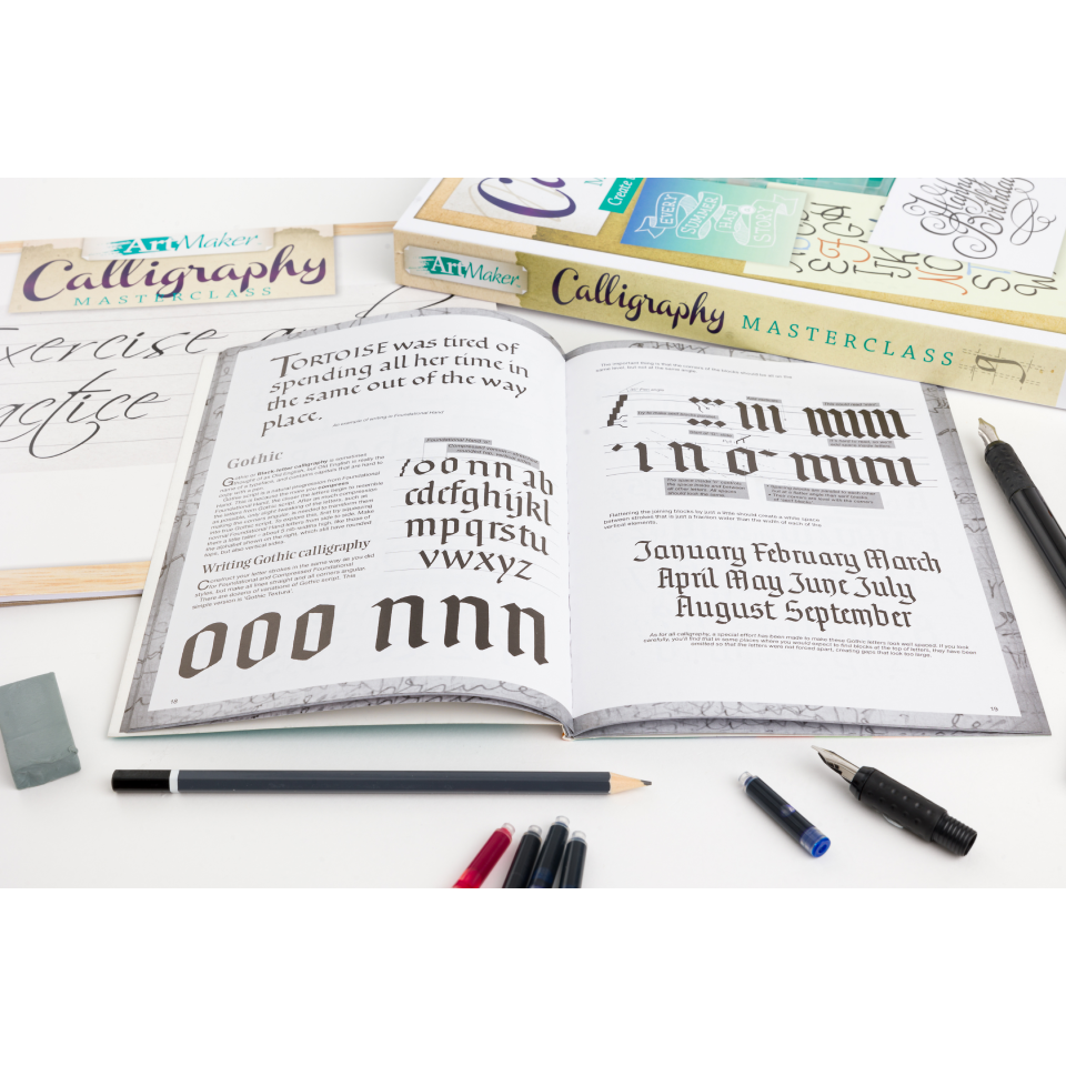Art Maker Calligraphy Masterclass Kit CuriousUniverse