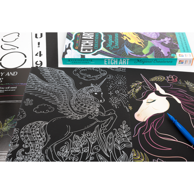 Kaleidoscope Etch Art Creations: Magical Creatures