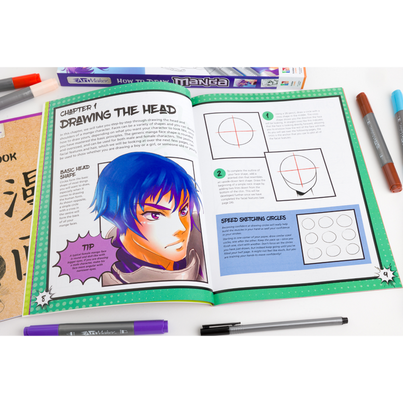 Art Maker How to Draw Manga Kit