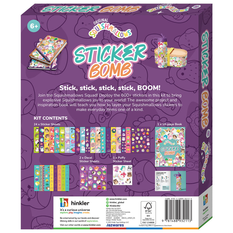 Kaleidoscope Sticker Bomb: Original Squishmallows