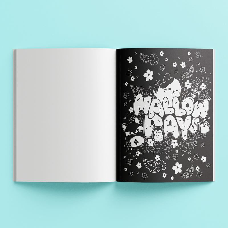 Original Squishmallows Neon Colouring Book