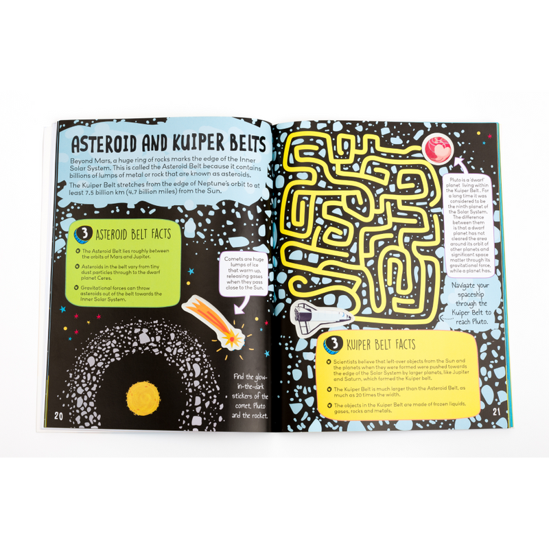 Know and Glow: Space Sticker Activities