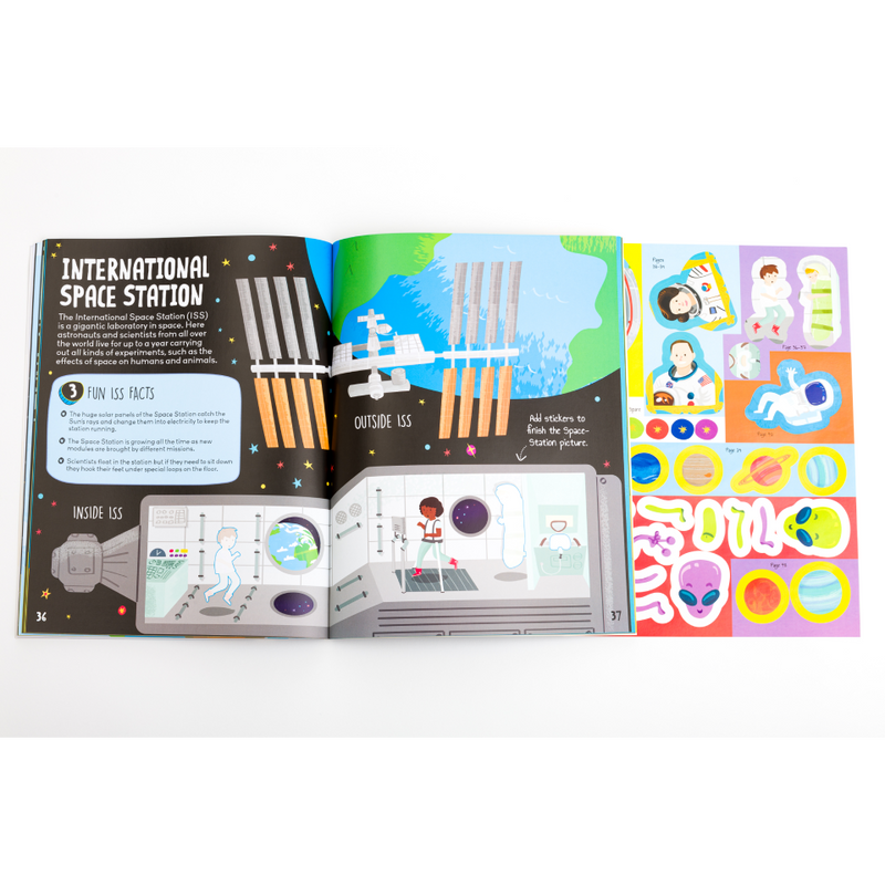 Know and Glow: Space Sticker Activities