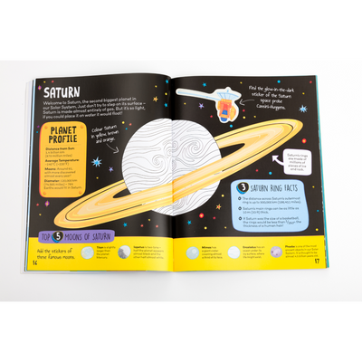 Know and Glow: Space Sticker Activities