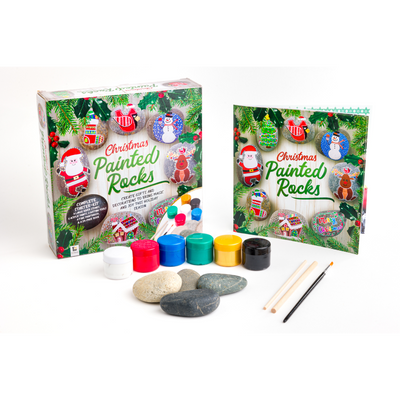 Christmas Rock Painting Gift Box