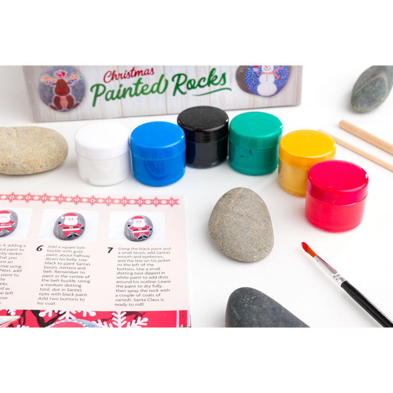 Christmas Rock Painting Gift Box
