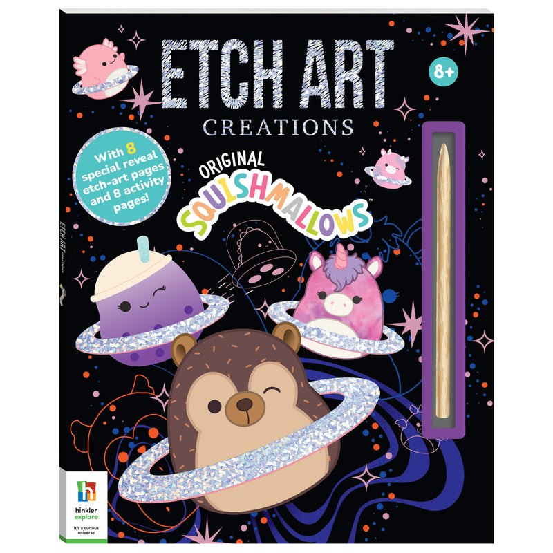 Etch Art Creations Book: Original Squishmallows