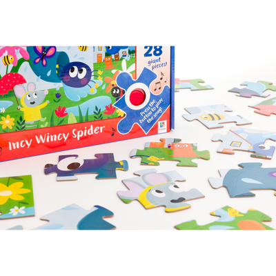 Musical Floor Puzzle with Sing-Along Book: Incy Wincy Spider