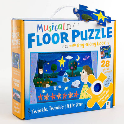 Musical Floor Puzzle with Sing-Along Book: Twinkle, Twinkle Little Star