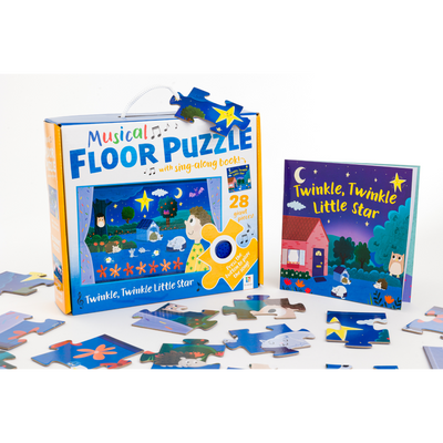 Musical Floor Puzzle with Sing-Along Book: Twinkle, Twinkle Little Star