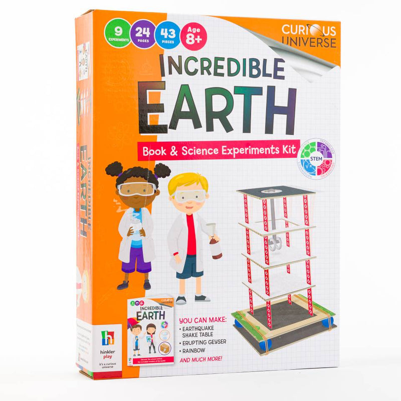 Curious Universe Book & Science Experiment Kit: Incredible Earth