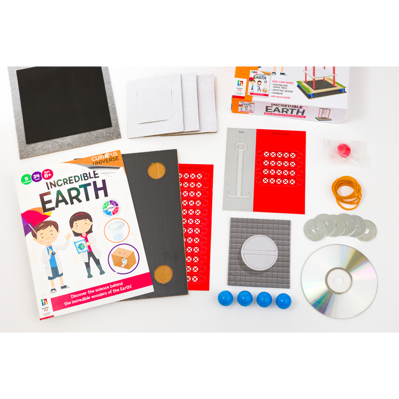 Curious Universe Book & Science Experiment Kit: Incredible Earth