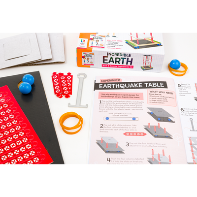 Curious Universe Book & Science Experiment Kit: Incredible Earth